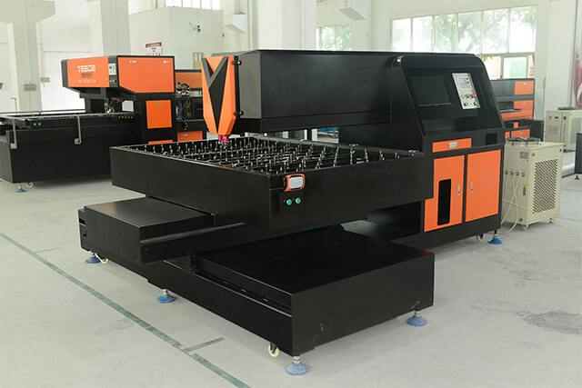 TSD-LC600-1218-600Watt डाई बोर्ड लेजर कटिंग मशीन